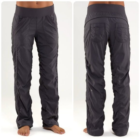 *Lululemon* HTF!  Quick Step Pants in Coal Grey - size 4 - Picture 1 of 13